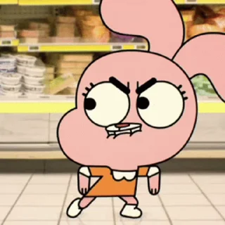 😤 Anais Watterson @this_is_sticker_party, Telegram sticker 8 of 27