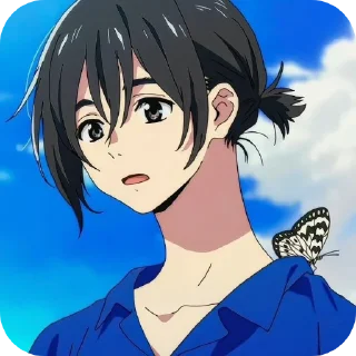 🦋 незнакомцы, sticker Telegram 5 sur 30