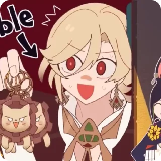 🧇 ⃟༘ ⃟🧇⟢ ::  ➘ @morilka64 ᯓ  :: 𔔁, Telegram sticker 10 of 30