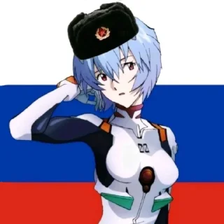 🇷🇺 АЯНАМИ РЕЙ, стикер Telegram 16 из 34