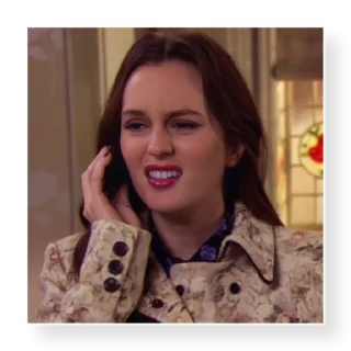 🤬 Mood: Blair & Serena, Telegram sticker 23 of 100