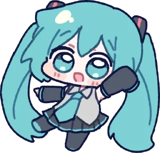 😃 みらつのミク :: @futasticker, sticker Telegram 19 sur 86