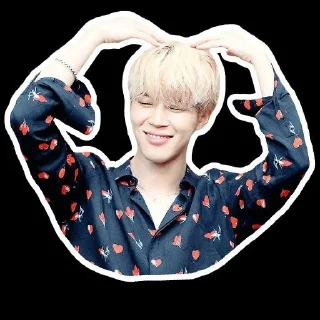 💘 BTS, Telegram sticker 22 of 24