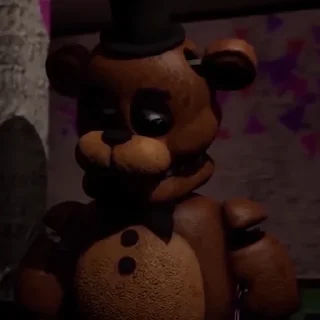 🐻 Unwithered/Withered Freddy by @fnafwillie, Telegram sticker 20 of 36