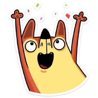 🥳 Арчи :: @stickroom, Telegram sticker 10 of 48