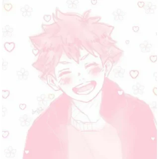💖 haikyuu ฅ^•ﻌ•^ฅ, стікер Telegram 4 з 35