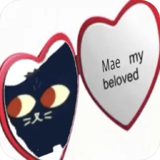 🖤 мэй моя жена by @m0onx, стікер Telegram 9 з 22