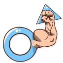 💪 Like a Man, sticker Telegram 20 sur 30