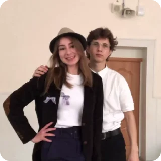 🤠 Samir&Polina GIF, Telegram sticker 13 of 76