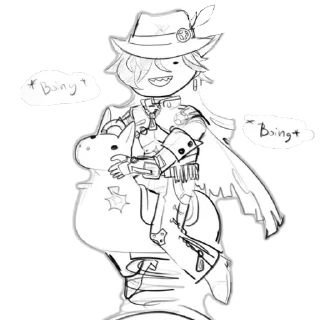 🎩 Лили~, Telegram sticker 5 of 60