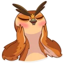 ☺️ Freelance Owl, Telegram sticker 11 of 40