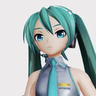 😒 Miku memes 🤯, Telegram sticker 17 of 45