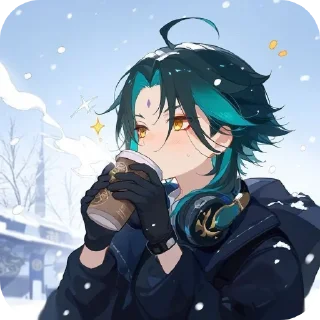 💚 Xiao, sticker Telegram 6 sur 35