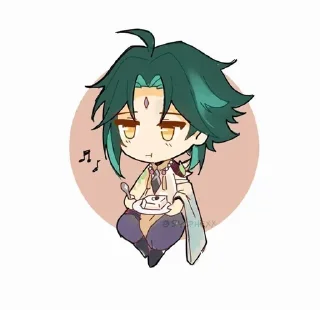 🍰 Xiao by @Genshiin_Impact, sticker Telegram 12 sur 30
