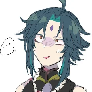 😅 Xiao by @Genshiin_Impact, sticker Telegram 13 sur 30