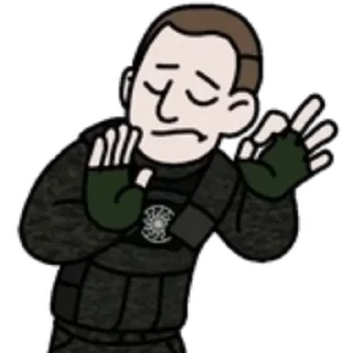 🙌 Brenton Tarrant, Telegram sticker 22 of 64