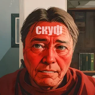 👨‍🦳 Без Лишних Стикеров, стікер Telegram 23 з 24