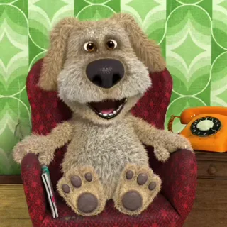 🐶 Talking Ben, стикер Telegram 8 из 36