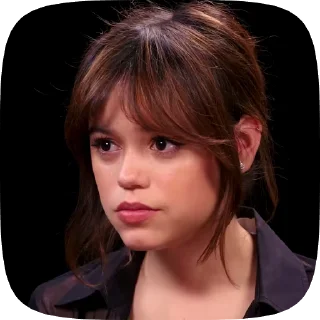 😶 Jenna Ortega ❤️‍🔥, стікер Telegram 22 з 27
