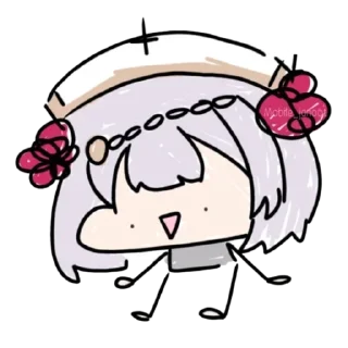 😵 °🌹⚔~noelle~🛡🥀°, Telegram sticker 18 of 31