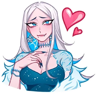 Снежная Карина • @TgSticker