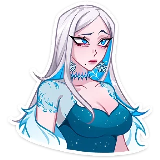 Снежная Карина • @TgSticker