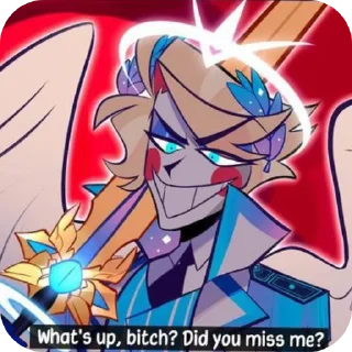 😠 ˏˋ°•*⁀➷ Archangel Gabrielೃ࿔₊• - (@Fan_Gabriel) @Tg, Telegram sticker 15 of 120
