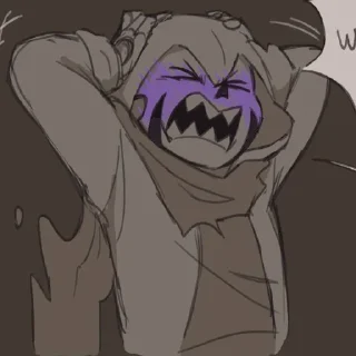 🤍 ❦ goth sans by @Xchara_R34 ❦, стікер Telegram 19 з 94