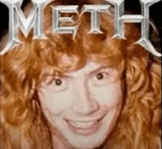 😁 Dave Mustaine❤️, стикер Telegram 7 из 50