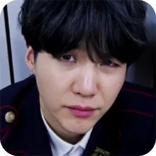 🤨 ЮНГИ, Telegram sticker 20 of 50
