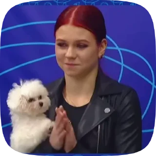 👏 Sasha Trusova Quad Queen, Telegram sticker 6 of 30