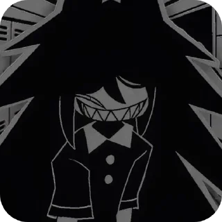 😈 @LyashkaYT Мисс Циркуль, стикер Telegram 9 из 21