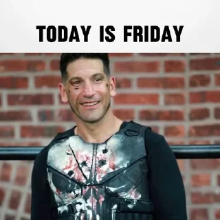 🌟 Friday!!!, стикер Telegram 17 из 33