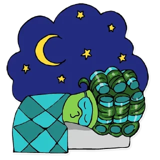 🥦 Брокколь La Flare (@cvvlaflare), стикер Telegram 9 из 45