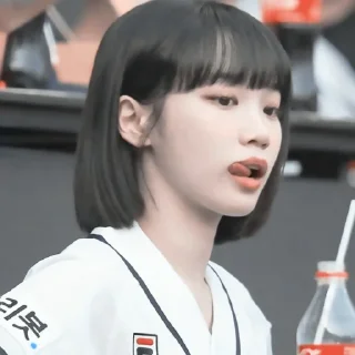 🩰 🩰``chaewon ¡ @help_jenn, Telegram sticker 10 of 30