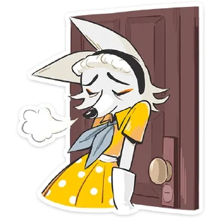 😮‍💨 Амели без текста @TgSticker, стикер Telegram 21 из 49