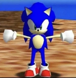 🫥 sonic 💙🤹, стікер Telegram 23 з 58