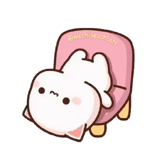 🙃 all @mochipeachcats stickers №21, стикер Telegram 14 из 30