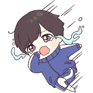😭 Jersey Kun Pt.7 @jp_stickers, Telegram sticker 12 of 40