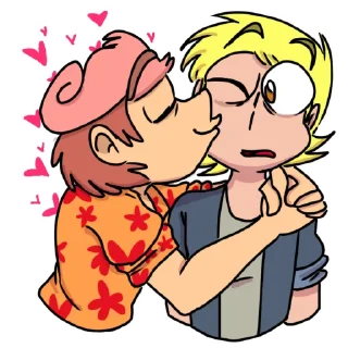 ❤️ Immoral au, стікер Telegram 20 з 28