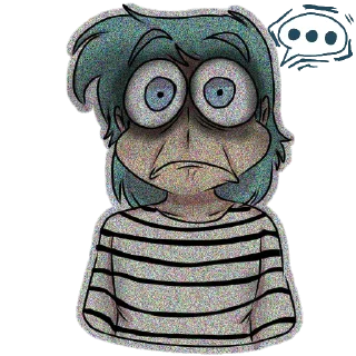 💀 Immoral au, стікер Telegram 8 з 28