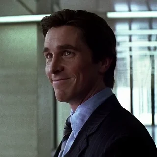 😊 Bruce Wayne - The Dark Knight by @michaelgotsomestickers, Telegram sticker 9 of 48