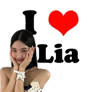 ❤️ I LOVE ITZY ❤️, sticker Telegram 2 sur 60
