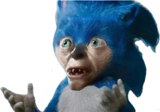 Damaged Sanic by @scaledjpg