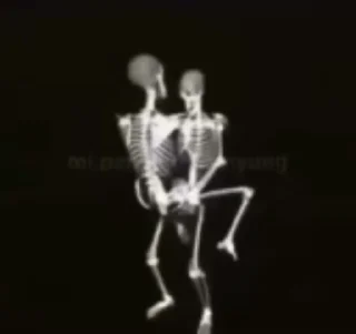 😏 Skeletons, стикер Telegram 6 из 30