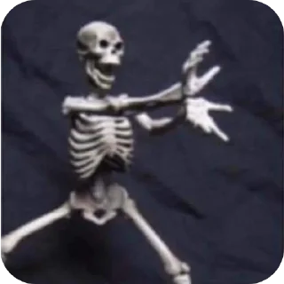 💀 Cool skeletons, Telegram sticker 8 of 46
