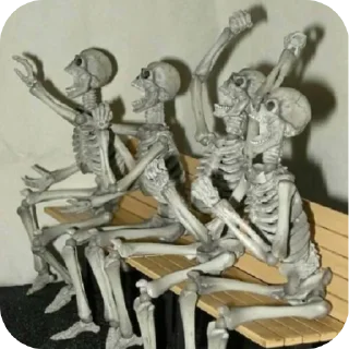 💀 Cool skeletons, Telegram sticker 13 of 46