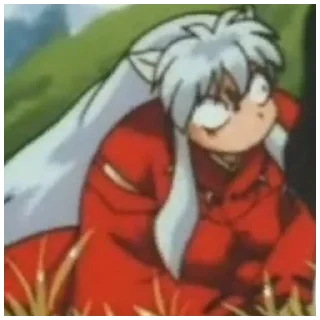 😬 Inuyasha, sticker Telegram 4 sur 116