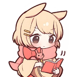 😋 Сладкий зайчик 3 @Nyasticks, стікер Telegram 9 з 41