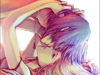 😏 anime love, Telegram sticker 9 of 85